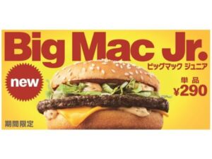 ビッグマックジュニアのカロリーや味の感想は いつまでかも調査 我理論